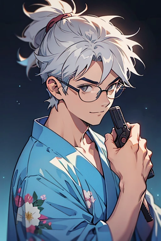 score up_9,score up_8,score up_7,source_japan anime,masterpiece,best quality,super fine illustration,super detailed,retro,8k,(lora:0.7),BREAK male,old,glasses,yukata,Gray Hair,cool cool cool,sharp eyes,little smile,BREAK perfect face,perfect body,perfect hands,BREAK holding_handgun:1.3,detailed handgun,BREAK set a target,BREAK night sky,detailed background,beautiful background,