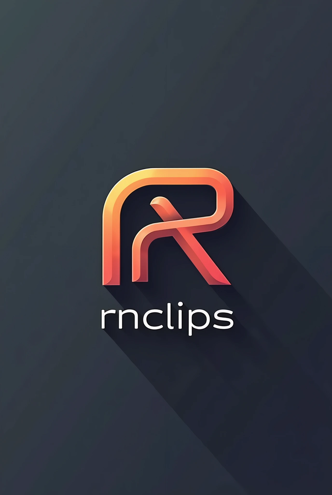 create a logo of a channel called "RNclips"