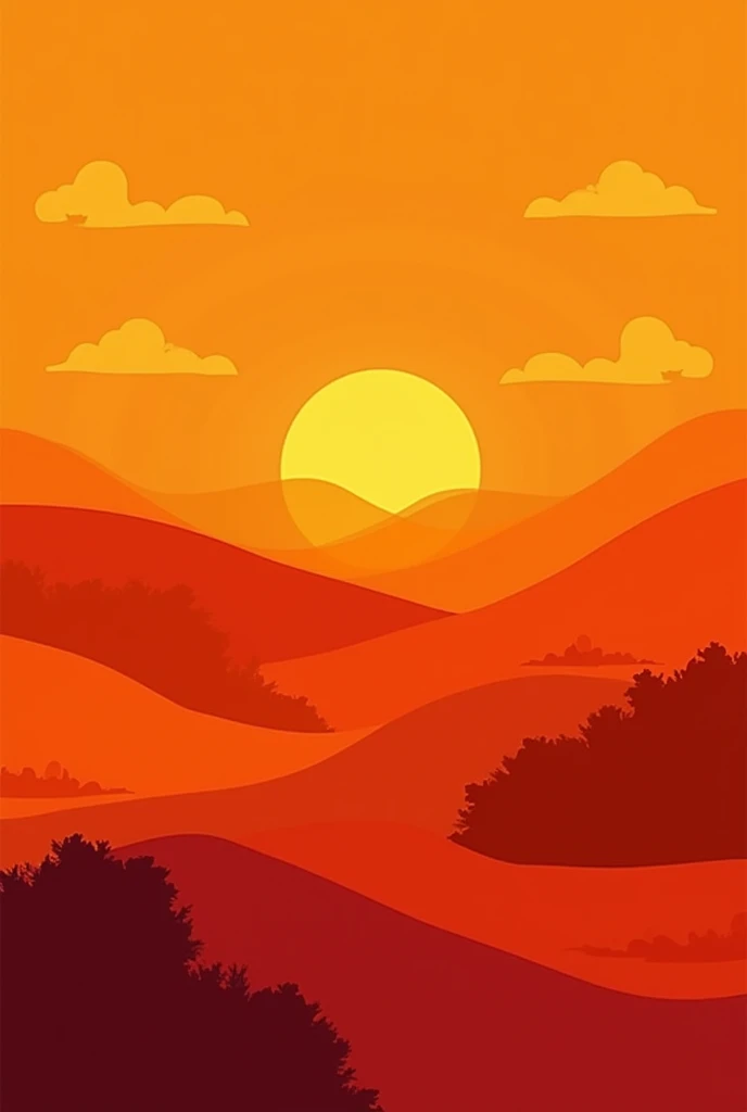 Fais moi une image en couleur orange que je peux mettre en fond d’écran d’ordinateur avec mon nom inscrit en bas à droite : « Israel ngandu »