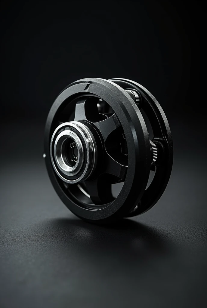 Motorcycle slipper clutch In black and white