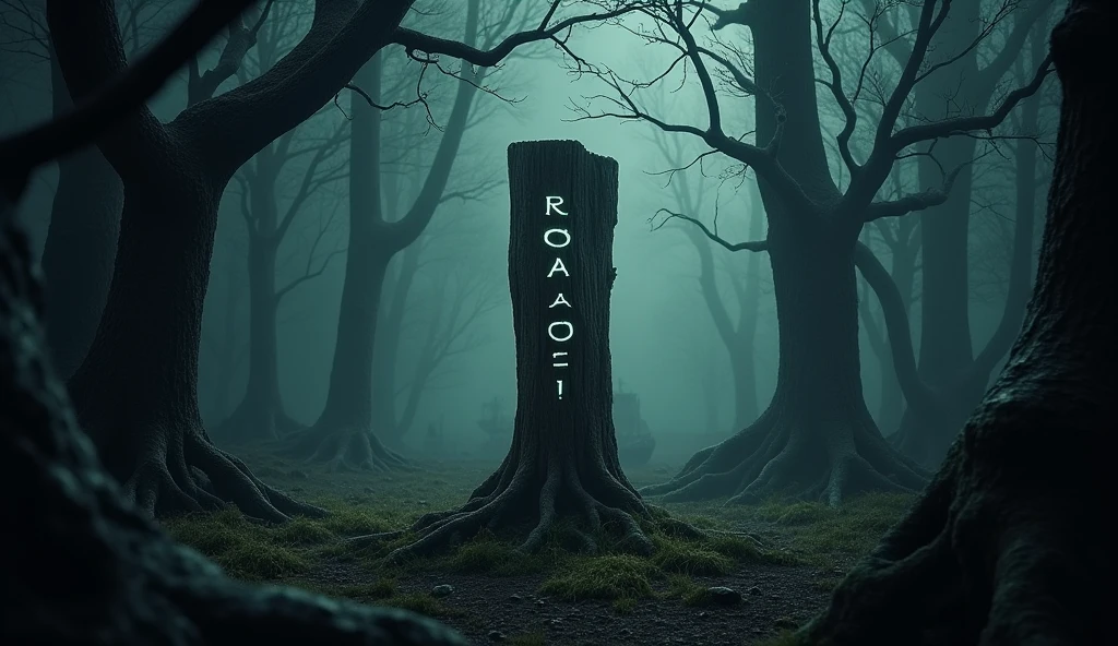  A dark, misty forest scene, with twisted trees and shadows looming ominously, creating a mysterious and eerie atmosphere.

Main Visual Element: The word "CROATOAN" carved into an ancient, weathered wooden post, centrally positioned with a faint glow around the letters to draw attention.

Secondary Elements: Faded images of historical maps, the silhouette of a ship at sea, and an old compass scattered around the edges of the thumbnail, blending into the background but still visible.

Text Overlay:

At the top, in large, bold, mysterious font: "The Lost Colony of Roanoke"
Beneath it, slightly smaller and more cryptic: "Uncover the Truth"
Waj TV Logo: Placed in one of the corners, subtly integrated into the design without overpowering the main elements.

This thumbnail will intrigue viewers, hinting at the mystery and historical depth of the content, while the added text emphasizes the enigmatic nature of the Roanoke story.

