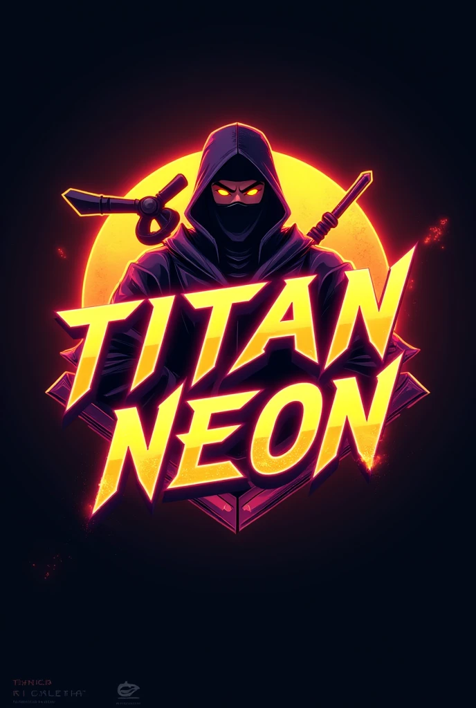 PROMPT
This is a gaming logo that features the name "TITAN NEON" in a futuristic font and a golden color. and ninja Anime avtar, The logo also has a stylized controller icon and a logo in the background. The logo is designed to be attractive and eye-catching, and to appeal to gaming enthusiasts and YouTube viewers. I hope you like it.
EDITING