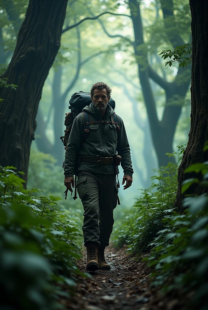 From navigating treacherous terrain to outwitting cunning adversaries, each obstacle brings you one step closer to unlocking the secrets of the forest and fulfilling your destiny. mid 30s man