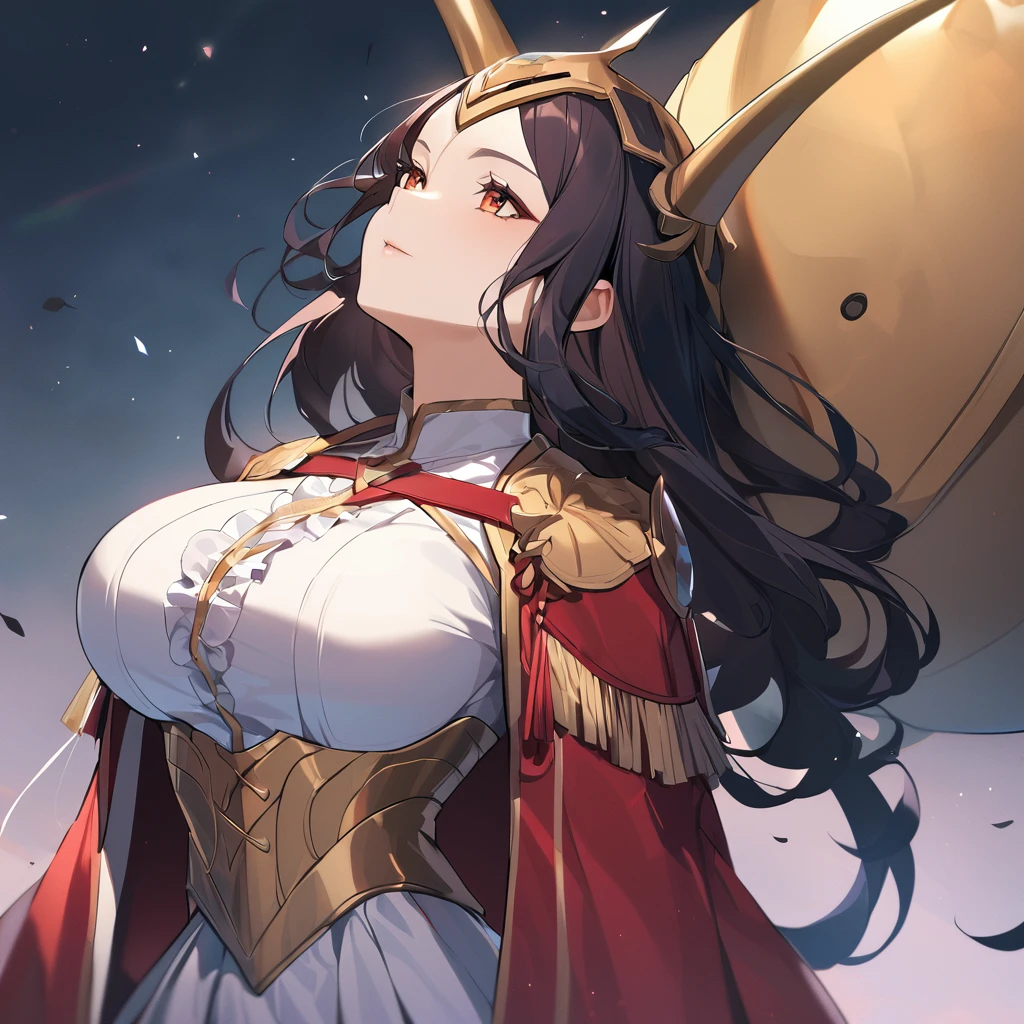 Big breasted lady with breasts bigger than her head