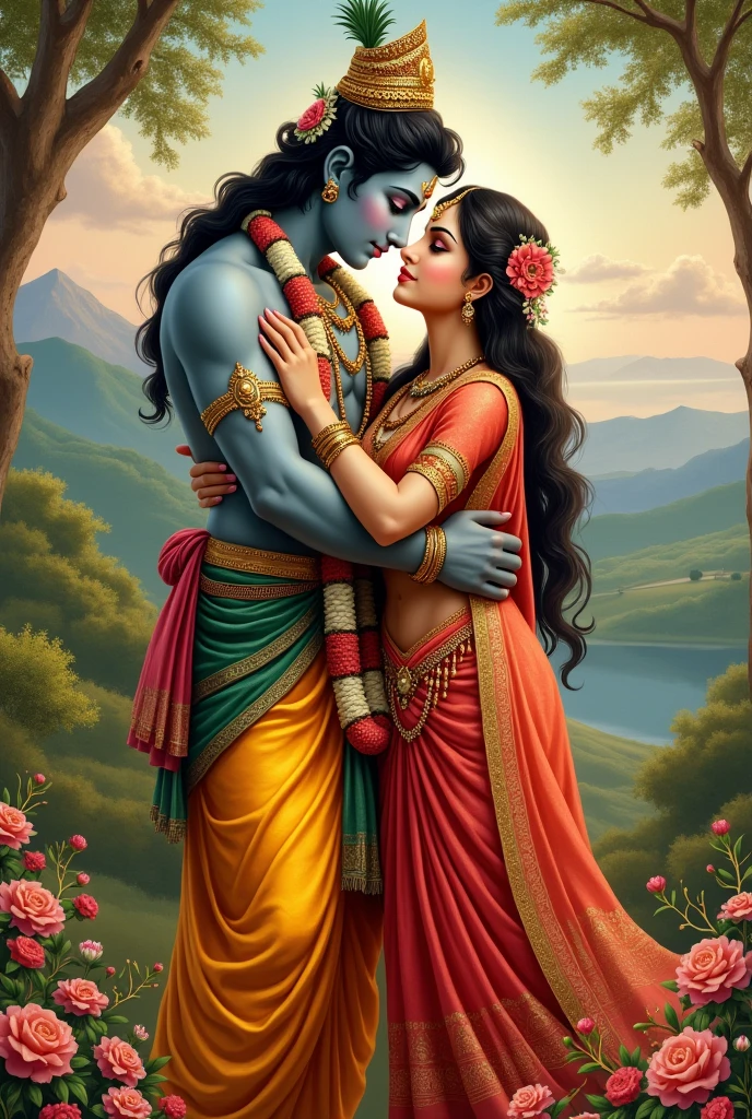 Krishna and Radha ji ka photo