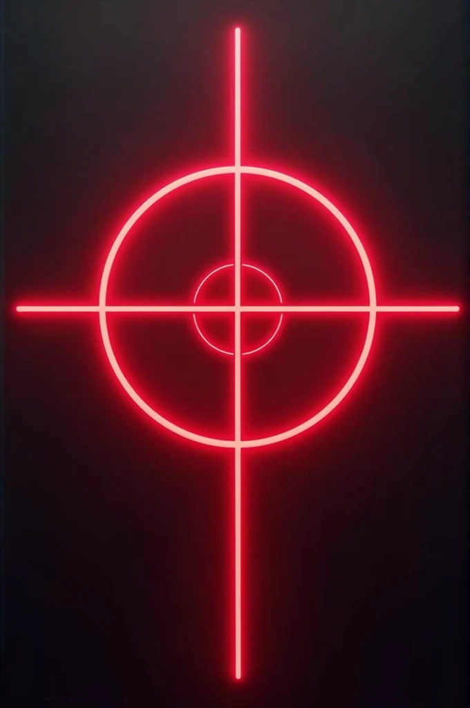 Red neon crosshair for gaming
Modern style
And transparent png format