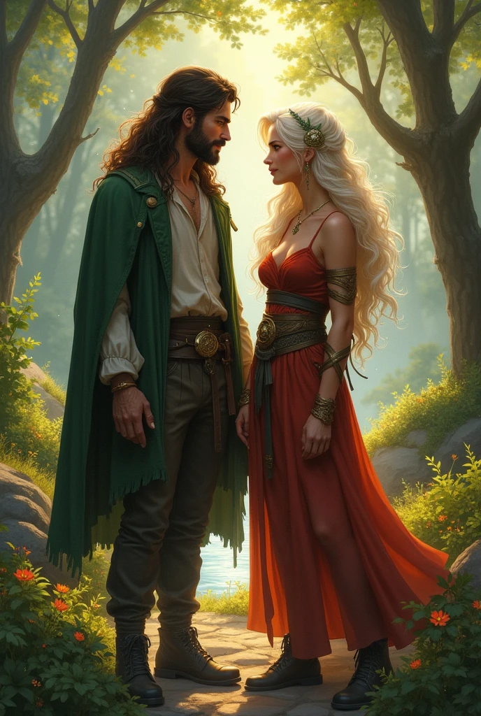 An image where Jude Duarte and Aelin Galathinyus as if they were friends