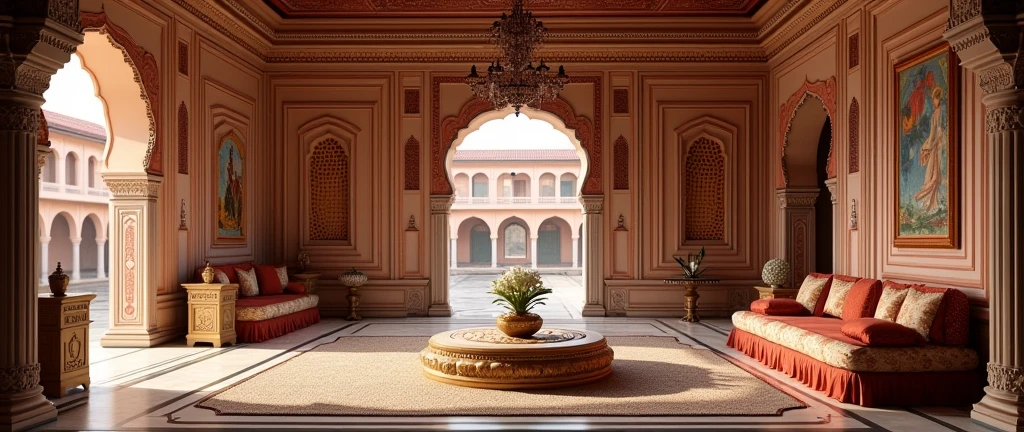Patwa haveli interior design