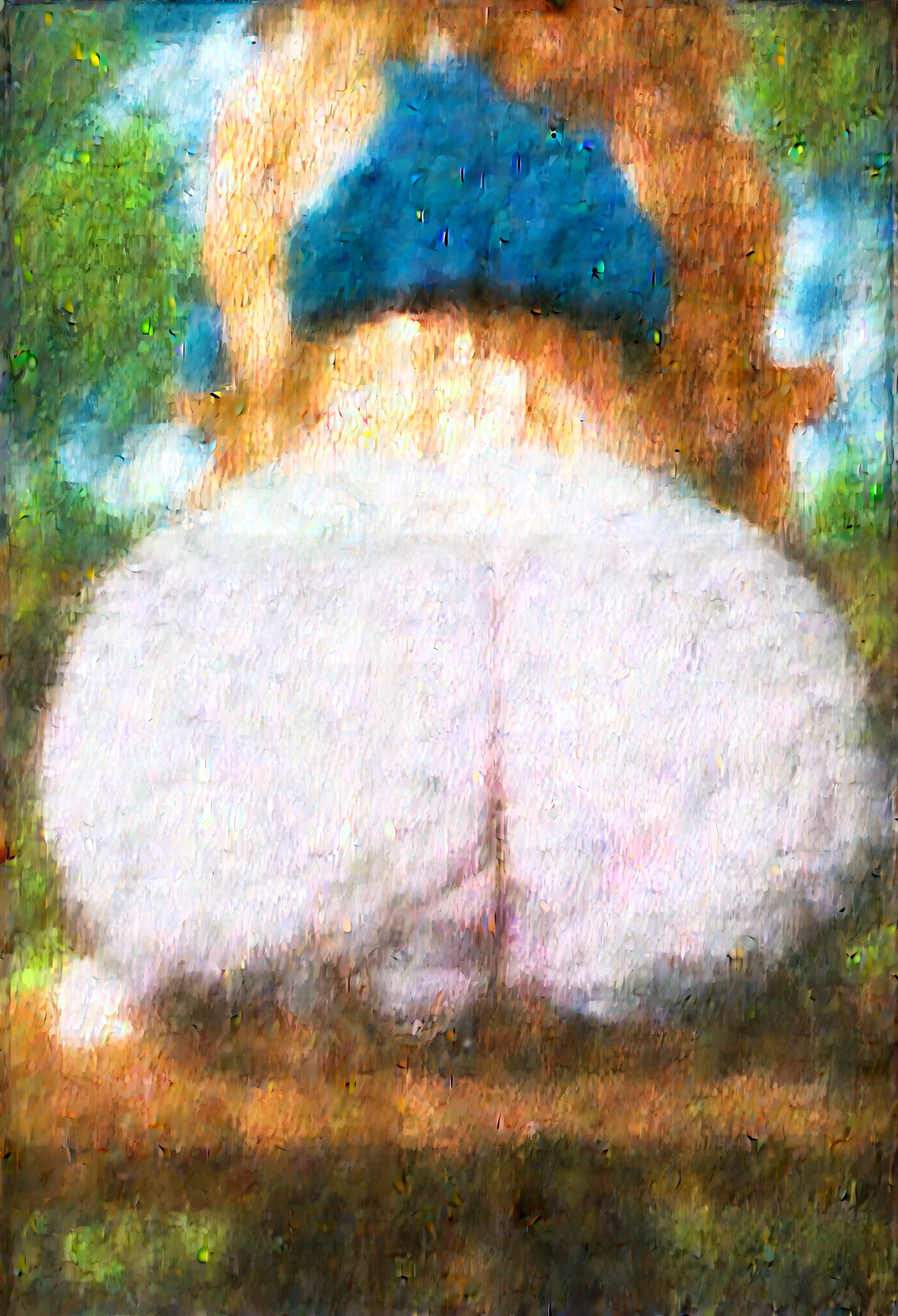 score_9, score_8_up, source_anime, android 21, ikuchan, giant ass, gigantic ass, ass focus, thighs, huge thighs, head out of frame, outdoors, park, dbz, dragon ball, sports bra, sports shorts, giant thighs, from behind, sweating, sitting, sitting on a bench, long hair