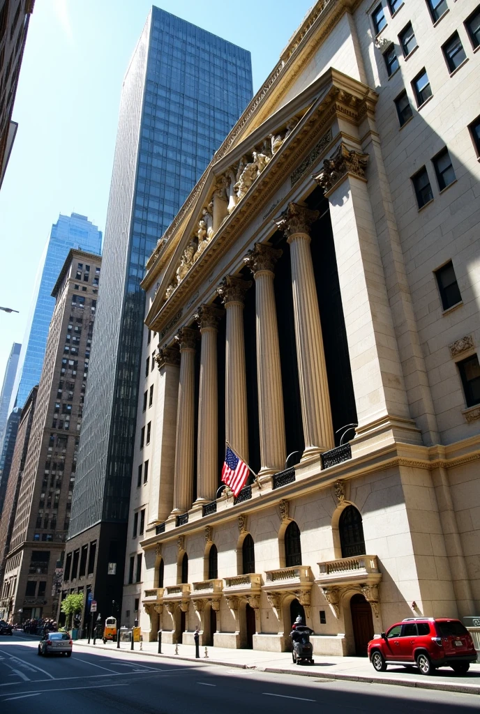 Photograph of a Financial Bank in the USA