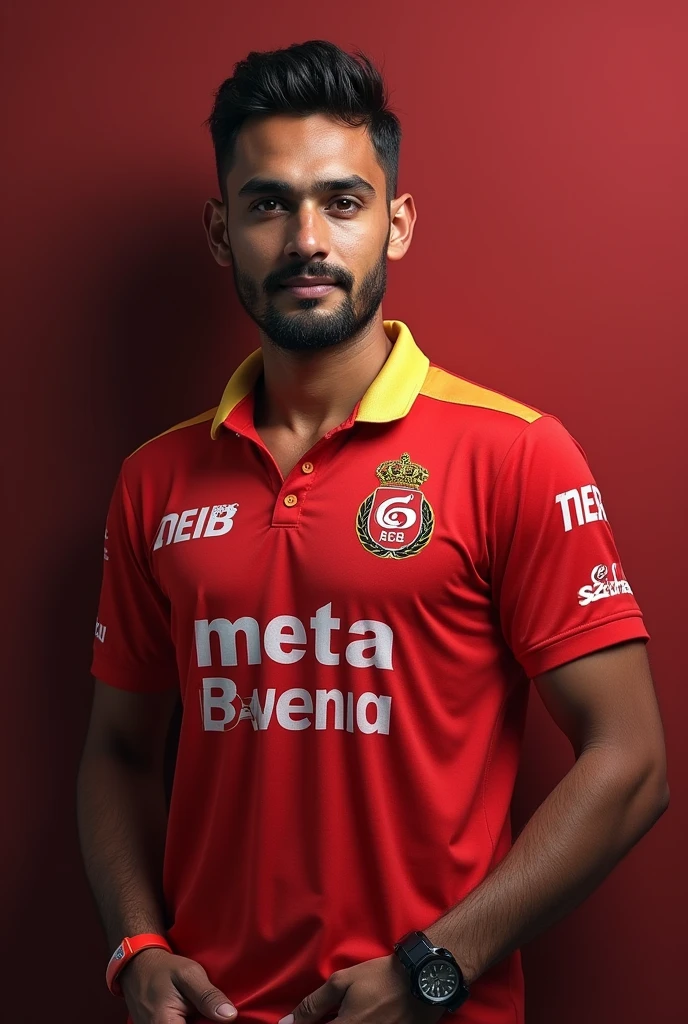 Sameer ka logo banao RCB ke tshirt me