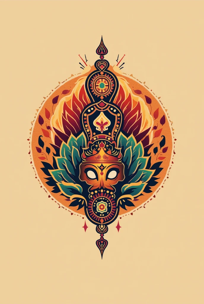 Tshirt Logo for Indian Cultures Society Club