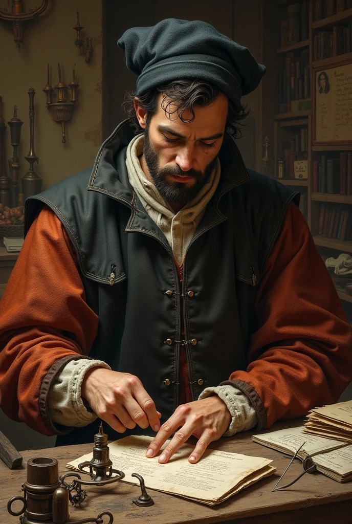 An inventor in 1400s
