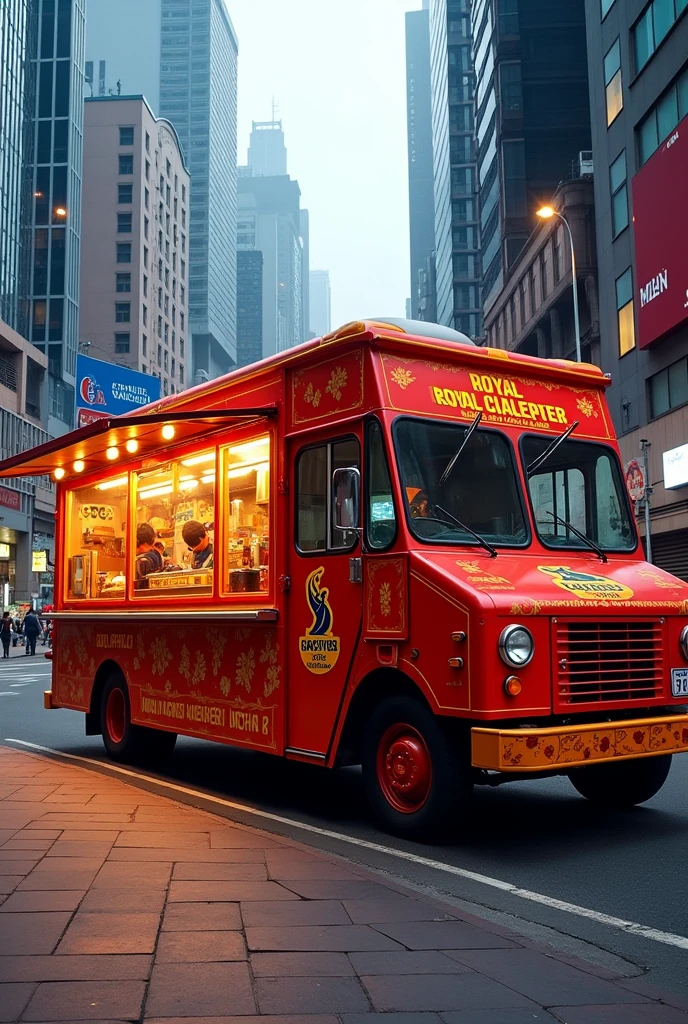 Royal challengers Bangalore
theme food truck