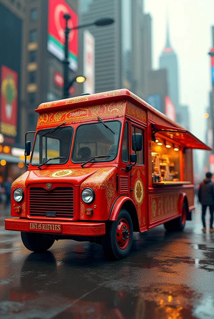 Virat Kohli theme food truck