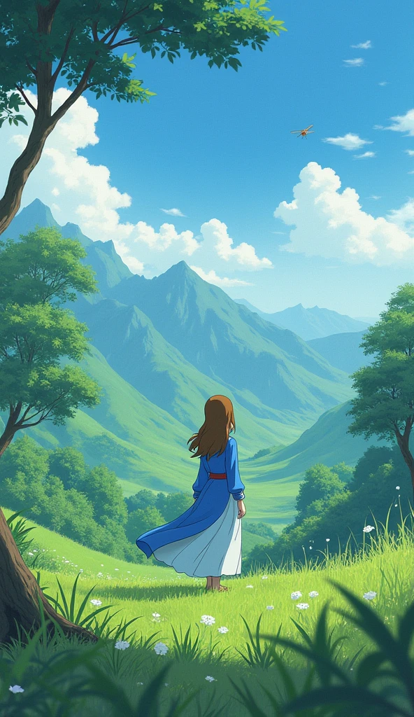 Nausicaä wind in the Valley of the Wind