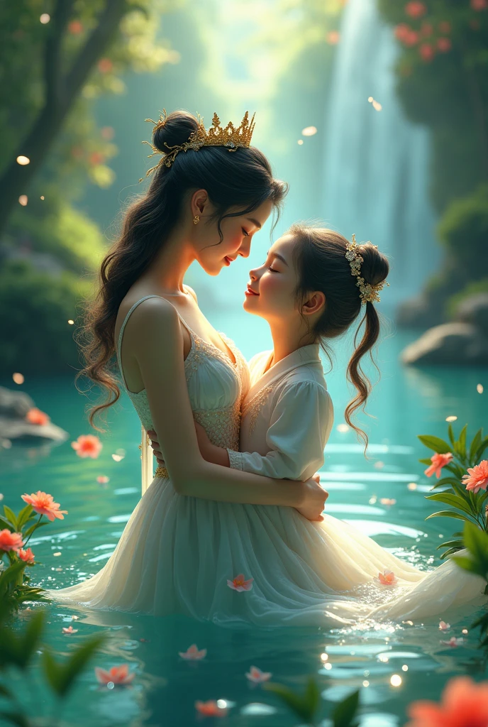 Pure Vietnamese Yuri +
The Third Princess and a Young Girl Set in the Water Kingdom of Dongting