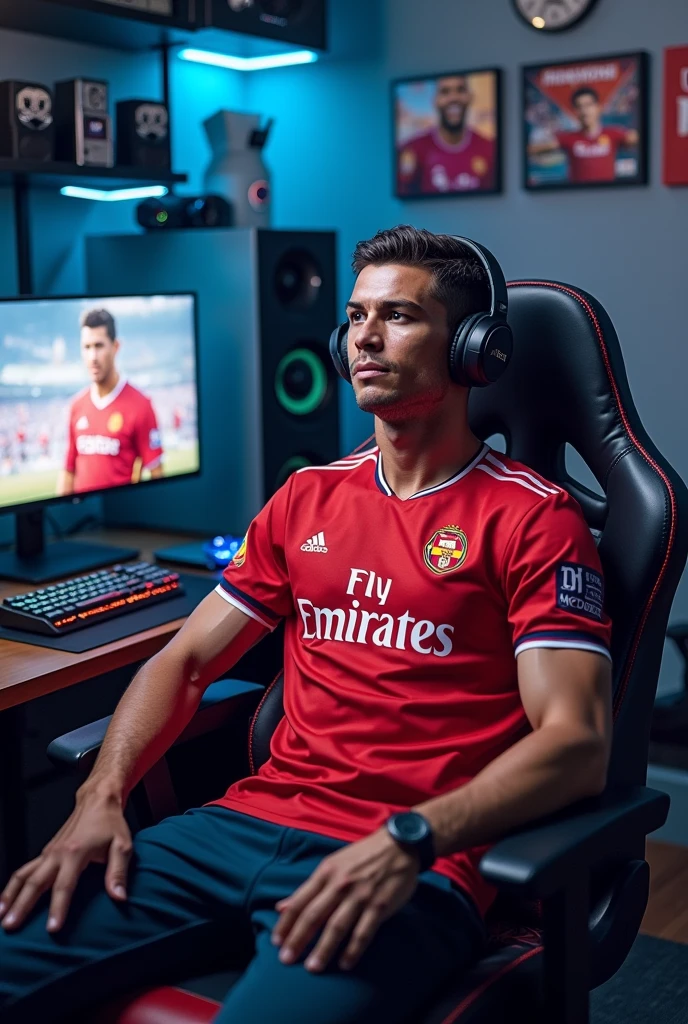 Ronaldo as a streamer