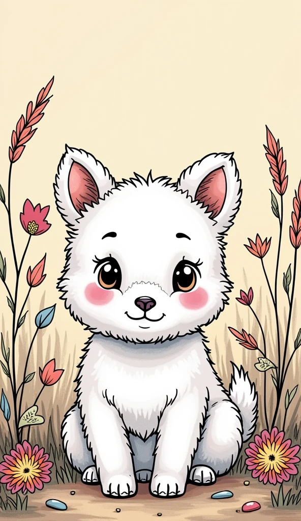 UN Mignon Animal Coloring Book for Kids