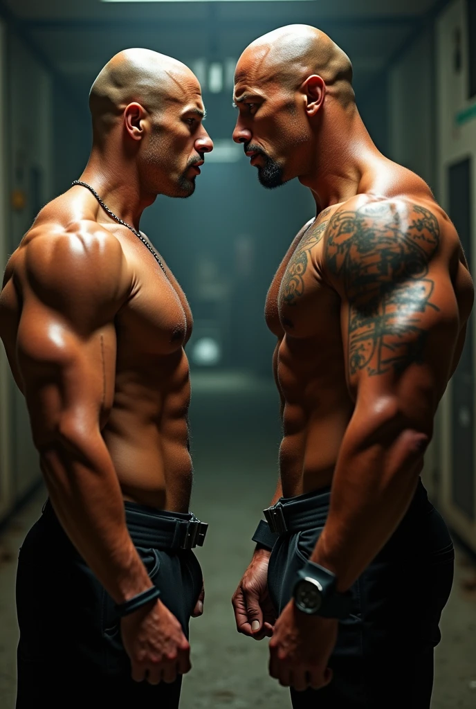 Jonny sins with the Rock