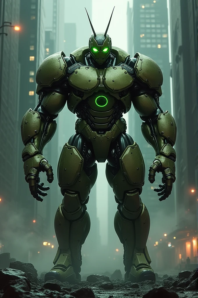 Ant with hulk suit 