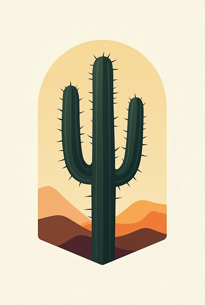 create cactus logo