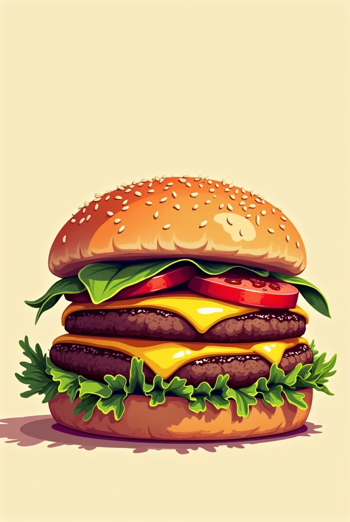 burger illustration