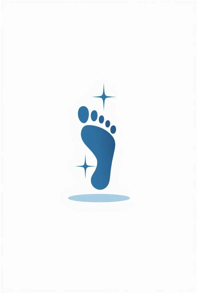 stylish foot chiropractic logo

 A pop logo that tells you that your feet are lighter

 White background
 sapphire color and white coloring design

 Logo mark from ankle to foot only
 It's like I'm kicking only one foot. It's floating

 be light-footed
 The fatigue in my legs has gone away
 Express with pop illustrations

 Stylish design
 Cool Design
 chic and modern design
