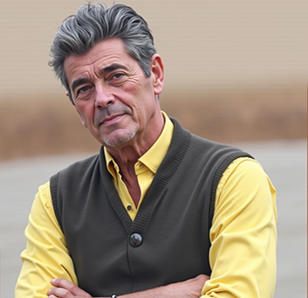 When I will be 60years old age, create my pic with the help of attached my current pic