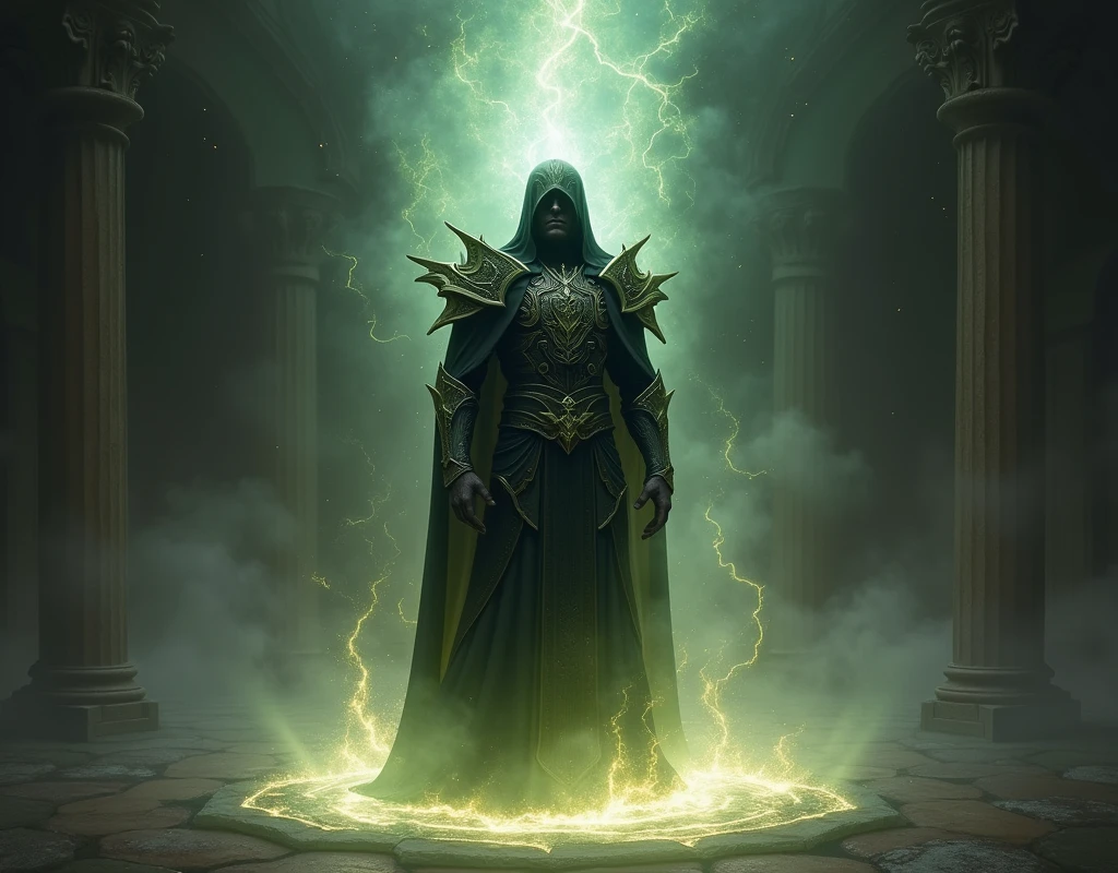 Champion's Aura

You're surrounded by an aura in a 15-foot emanation. It has the aura and divine traits. Any follower of your deity within the aura immediately knows you're a champion of your deity. This aura is used as the range for your champion's reaction and for various other effects. You can suppress or resume the aura as a single action, which has the concentrate trait, and it ends if you fall unconscious. (Make a image of a drak elf with black armour surrounded by a dim light of the aura on the floor)