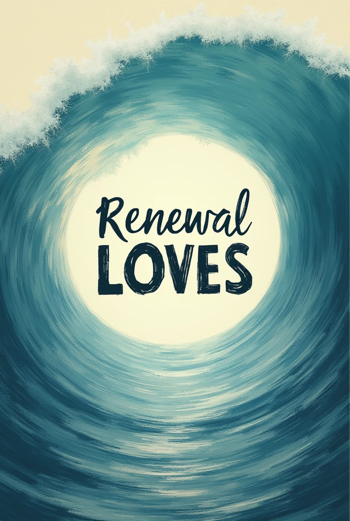 An image with a rolled background that says in letters we renew ourselves but we continue with the same dedication and love as always 