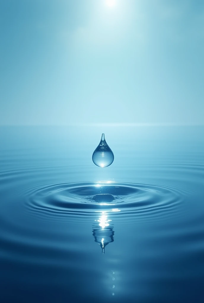 Far away, blue sea。Silver Drop。