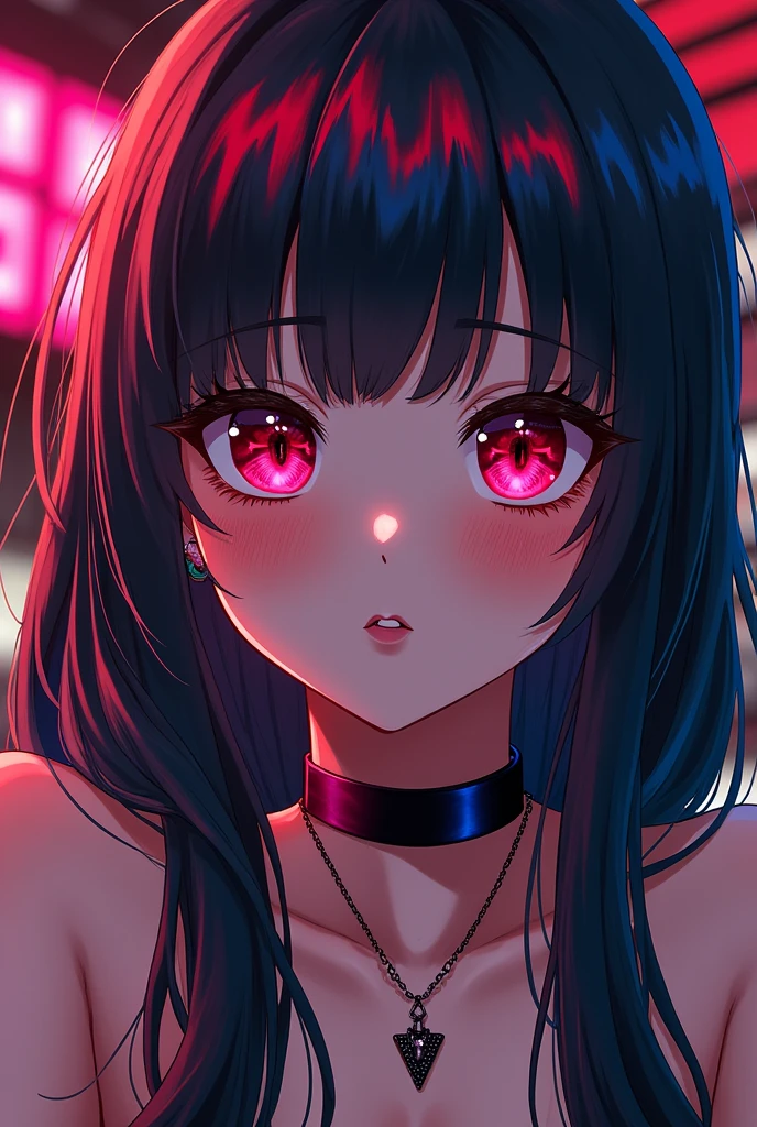 Sexy manga anime cyberpunk sexy face adult lady sexy hairstyles secy lips bite mouth sexy fucking lips