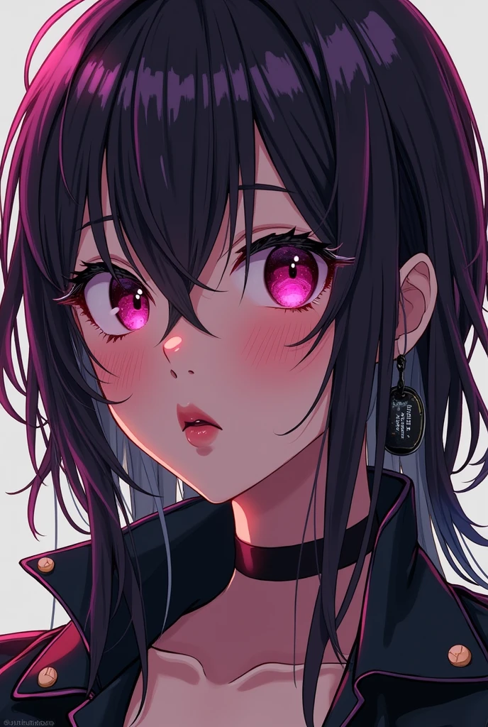 Sexy manga anime cyberpunk sexy face adult lady sexy hairstyles secy lips bite mouth sexy fucking lips