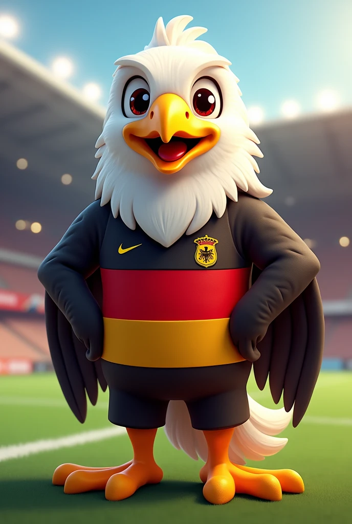 I would like a mascot for the German team, I need one that is easier to do in real life
