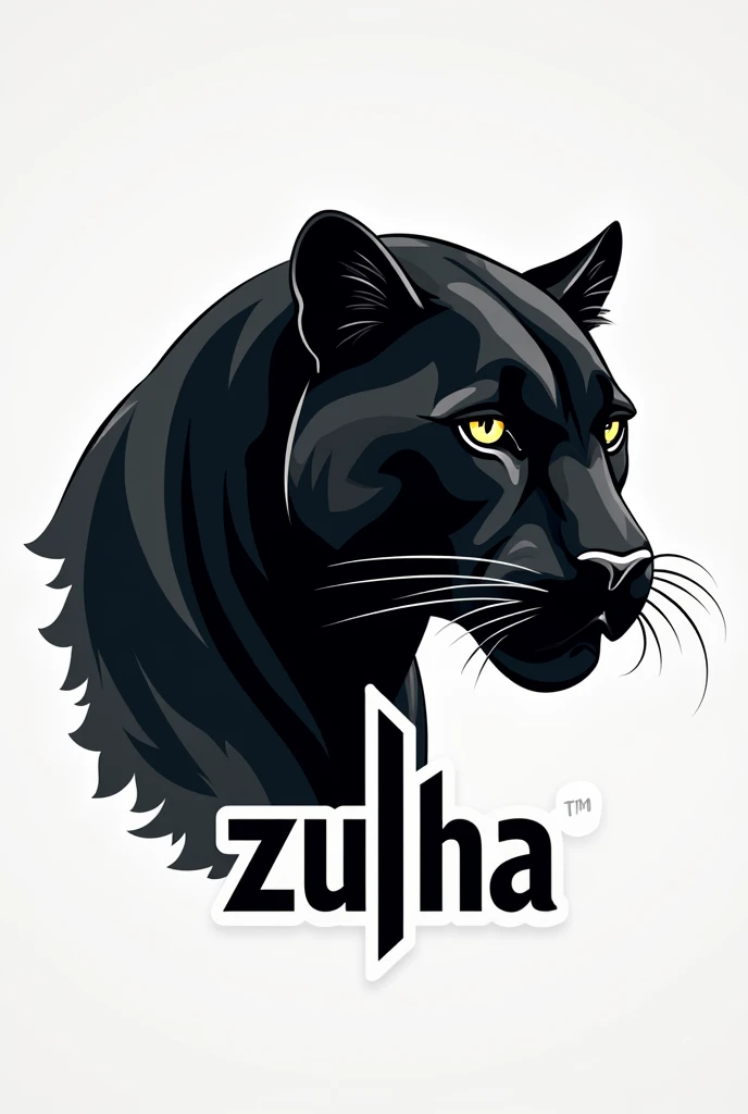 A different company logo with black panther "zuha"