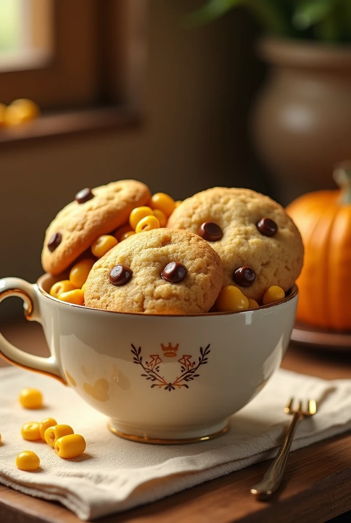 Cookies & sweet corn on cup