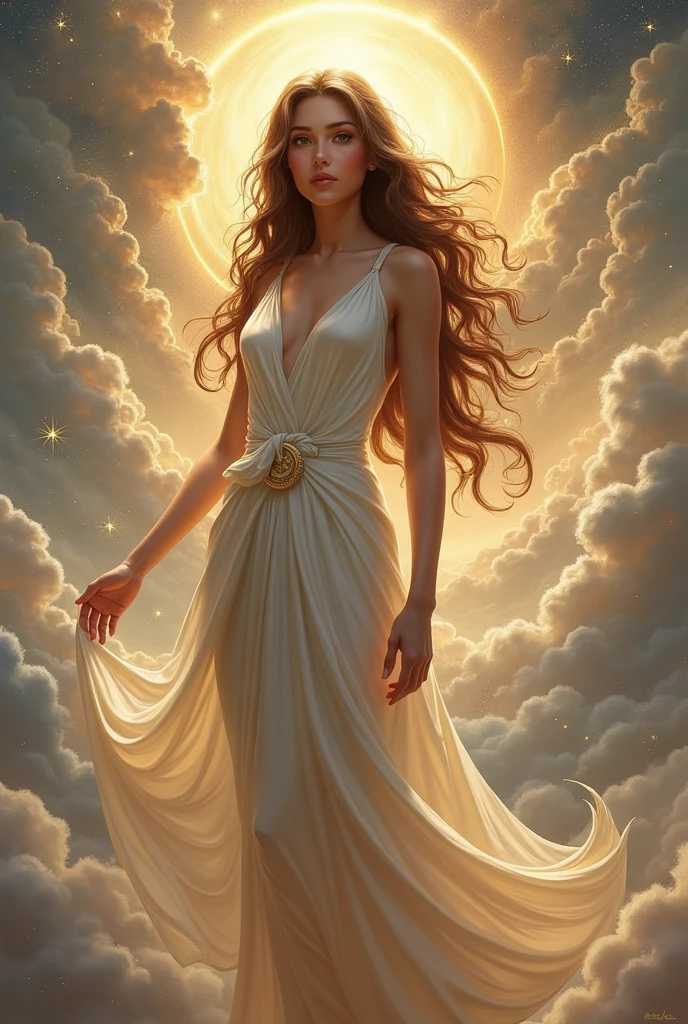 goddess phaedra but brown hair