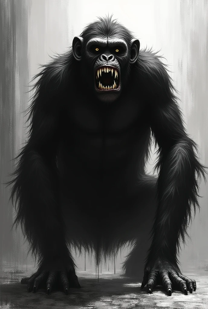 Psycho monkey silueta