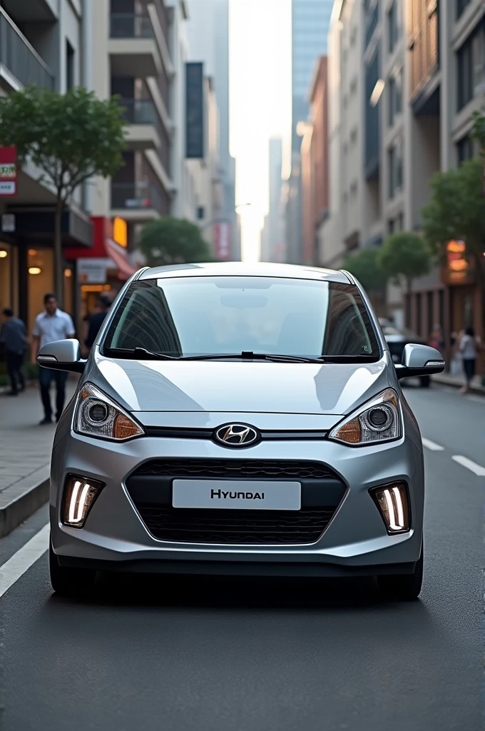 Hyundi i10 silver color