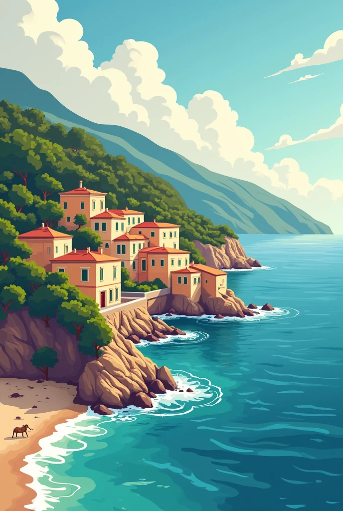 Create a logo, pour une société de production de film , based in san remo italy