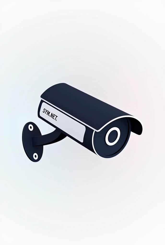 Security camera logo that says "SYM.NET ing"