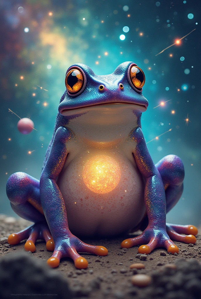 The Cosmic Frog Cartoon