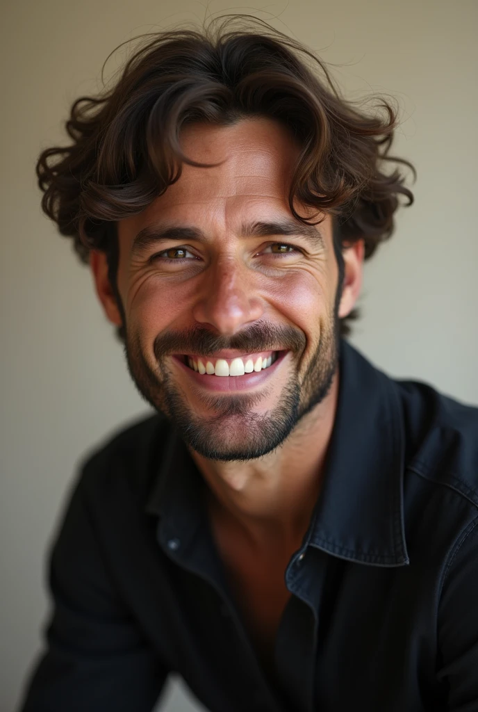 generate creative visonary single men and independent artist show face
with smile
make potrait photo



