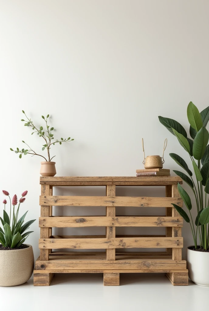 A photo of a wooden pallet idea