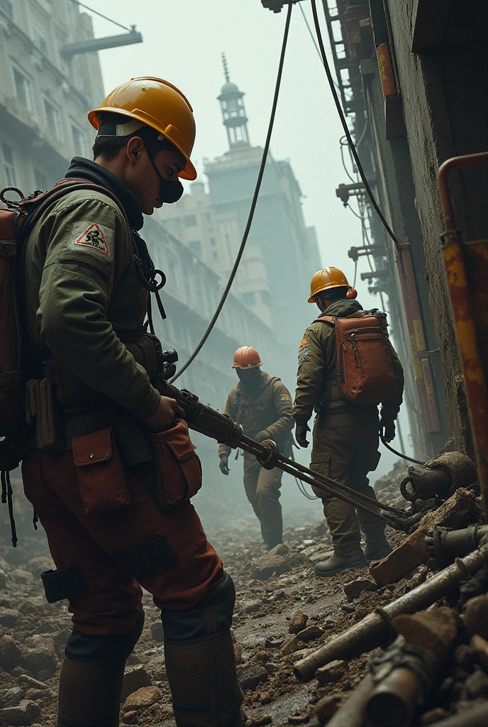 Dangerous work activity that includes the following elements: risk, danger, factors and agents