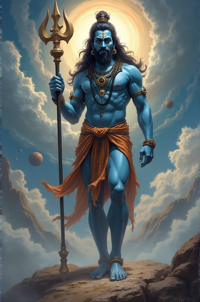 Making a lord Shiva