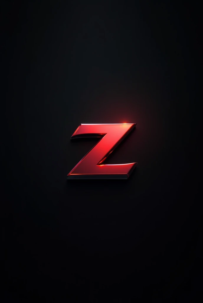 (photorealism:2.4), generate image of banner with capital B and Z logo denger type with black colour background