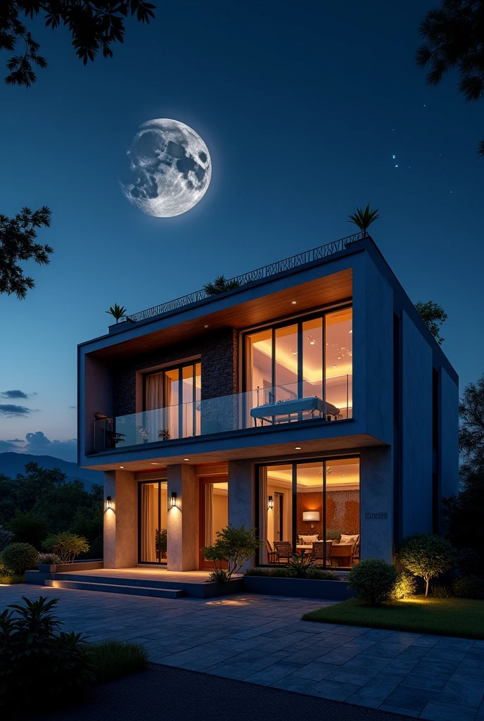 New house india night