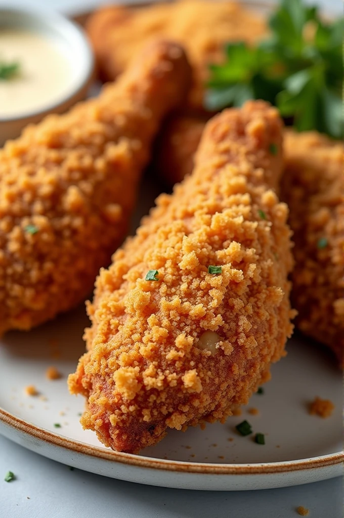 Breaded chicken